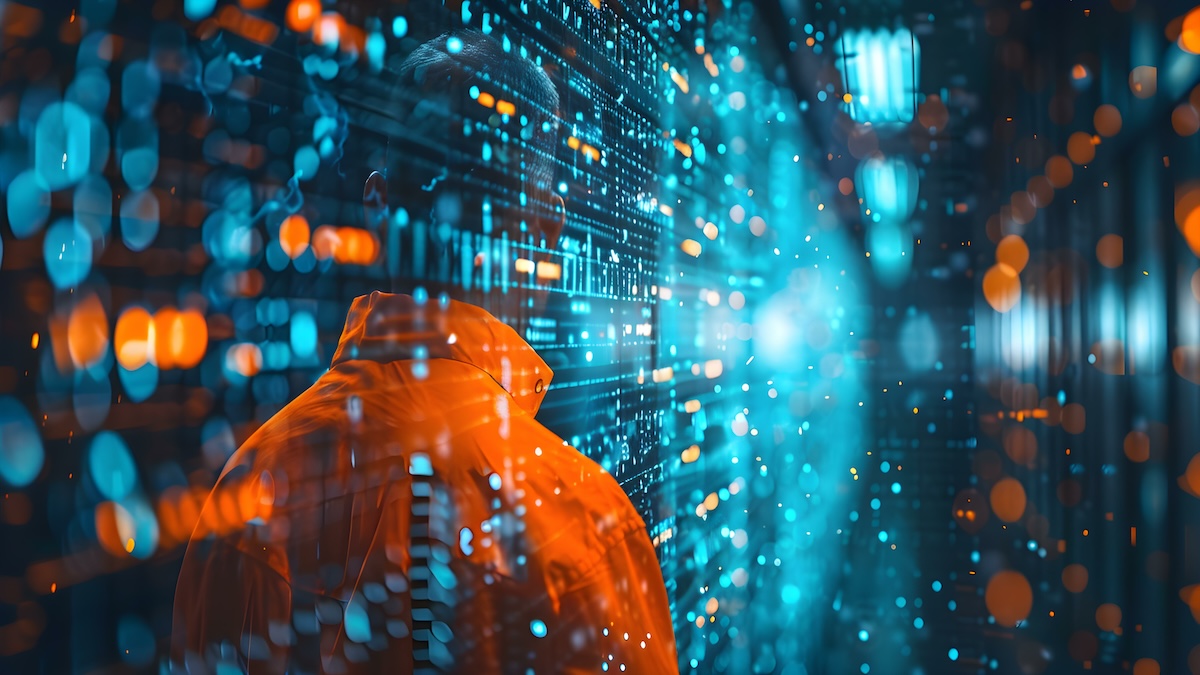 AI video surveillance cameras monitoring a secure facility with real-time analysis