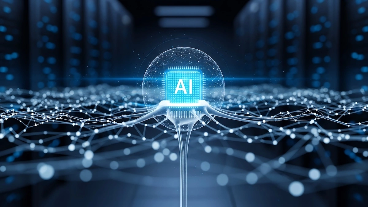 AI-powered video surveillance camera with edge computing capabilities