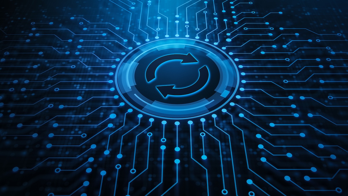 AI-powered video surveillance system monitoring a secure facility